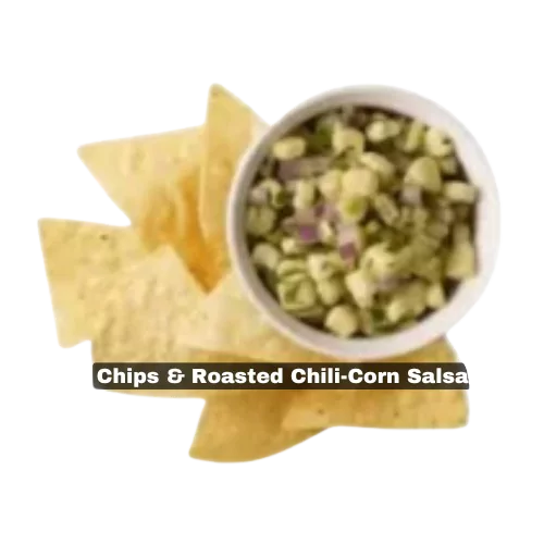 Chips & Roasted Chili-Corn Salsa